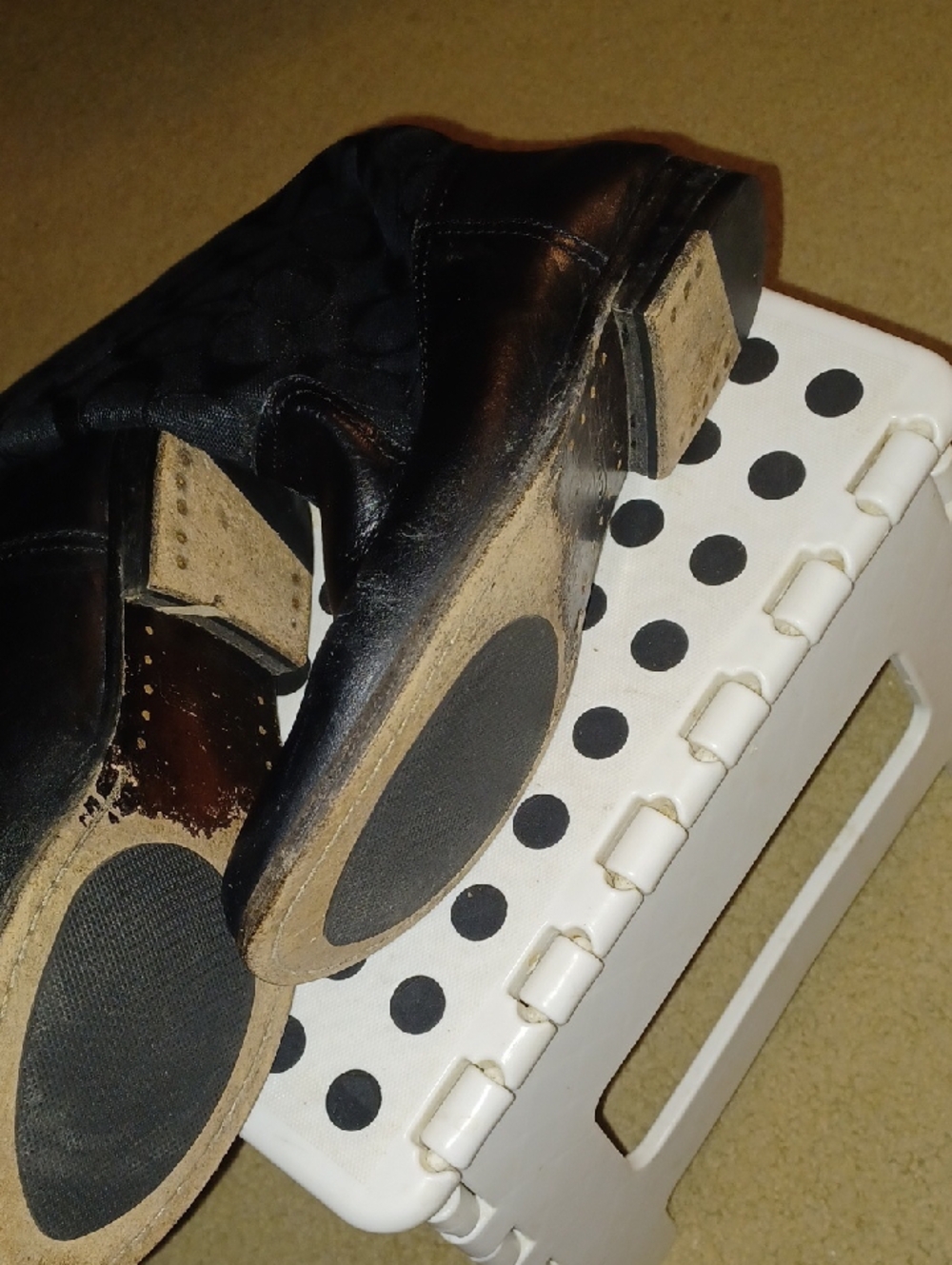 Coach Chrissi Signature Knee-High Black Boots Women's 6½ B Leather - Picture 9 of 10